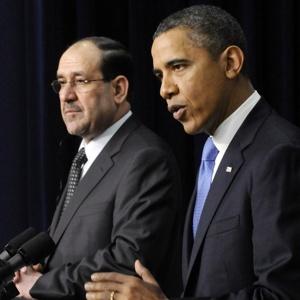 Obama - Al Maliki Conference