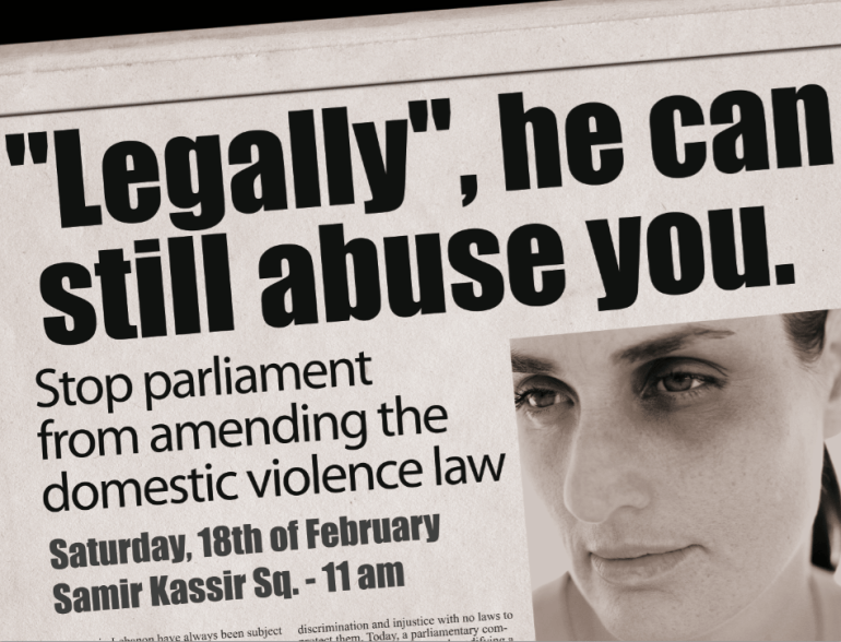 "Legally", he can still abuse you