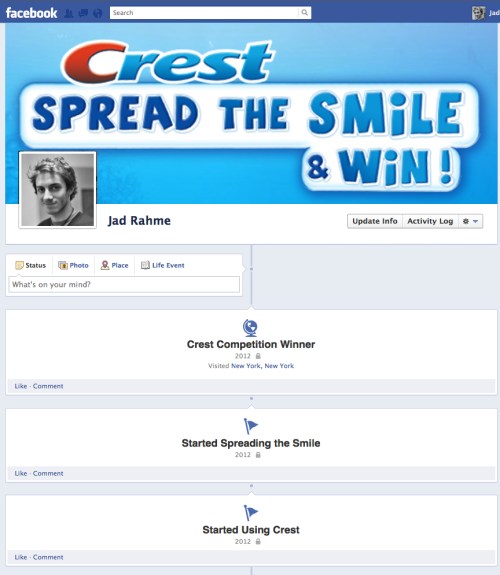 Crest Arabia Facebook Competition