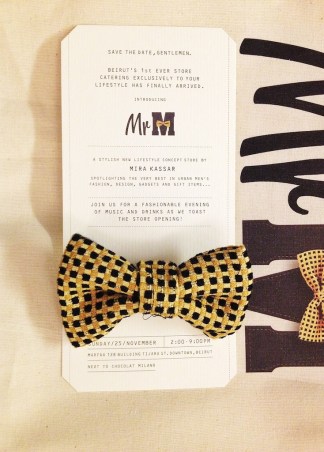 Invitation Card Mr. M