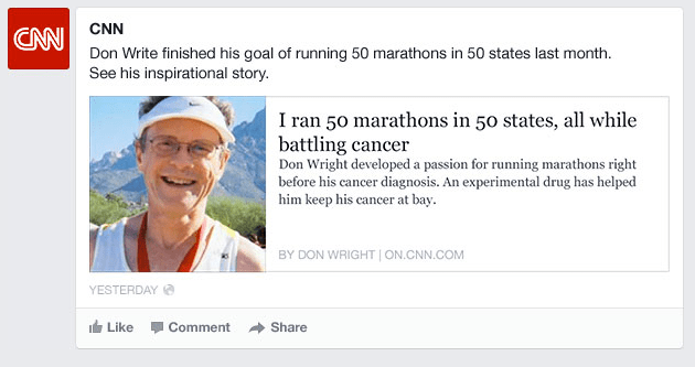 Facebook NewsFeed New Look 6