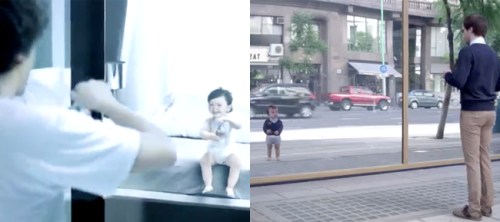 Evian Safia Babies Reflections