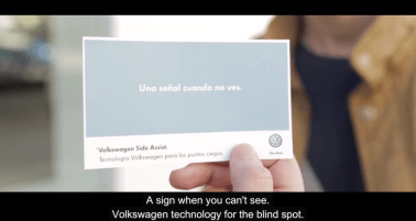 VW Side Assist Shoulder Poke