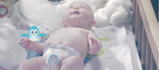 Huggies TweetPee Feature