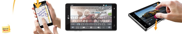 LG Optimus G Special Features