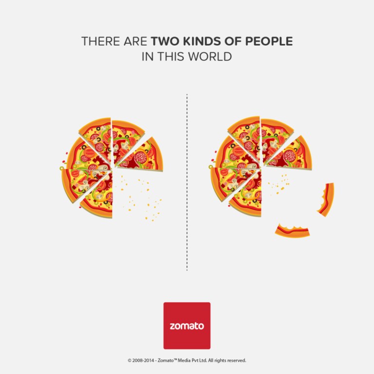There Are Two Kinds Of People - Zomato